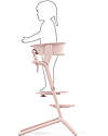 Cybex Set Torre di Apprendimento per Sedia Evolutiva LEMO - Pearl Pink - Include Tappetini Antiscivolo Seggioloni Pappa