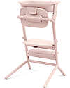 Cybex Set Torre di Apprendimento per Sedia Evolutiva LEMO - Pearl Pink - Include Tappetini Antiscivolo Seggioloni Pappa