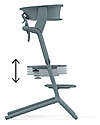 Cybex Set Torre di Apprendimento per Sedia Evolutiva LEMO - Stone Blue - Include Tappetini Antiscivolo Seggioloni Pappa