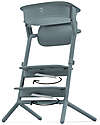 Cybex Set Torre di Apprendimento per Sedia Evolutiva LEMO - Stone Blue - Include Tappetini Antiscivolo Seggioloni Pappa