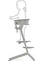Cybex Set Torre di Apprendimento per Sedia Evolutiva LEMO - Suede Grey - Include Tappetini Antiscivolo Seggioloni Pappa
