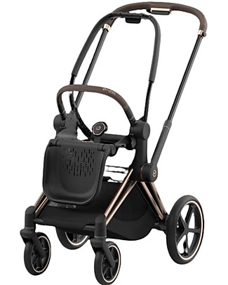 Cybex Telaio Elettrico e-Priam - Rosegold - con App per Dondolio! Passeggini Classici