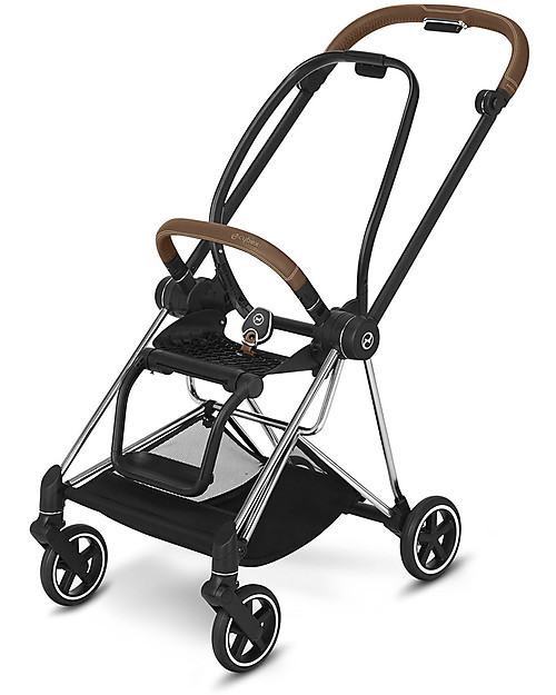 Cybex Telaio Passeggino Mios - Chrome Brown - Personalizzabile per la Città Passeggini Classici