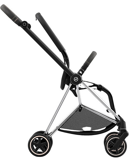 Cybex Telaio Passeggino Mios3 Platinum - Chrome Black - per la Città Passeggini Classici