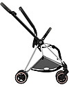 Cybex Telaio Passeggino Mios3 Platinum - Chrome Black - per la Città Passeggini Classici