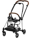 Cybex Telaio Passeggino Mios3 Platinum - Chrome Brown - per la Città Passeggini Classici