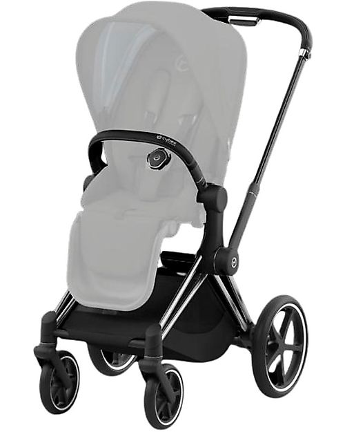 Cybex Telaio Passeggino Priam4 Platinum - Chrome Black Passeggini Classici