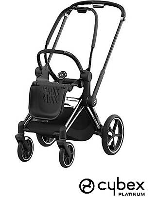 Cybex Telaio Passeggino Priam4 Platinum - Chrome Black Passeggini Classici