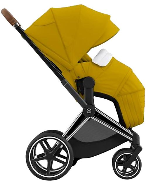 Cybex Telaio Passeggino Priam4 Platinum - Chrome Brown Passeggini Classici