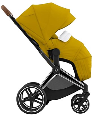 Cybex Telaio Passeggino Priam4 Platinum - Chrome Brown - Personalizzabile Passeggini Classici