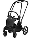 Cybex Telaio Passeggino Priam4 Platinum - Matt Black Passeggini Classici
