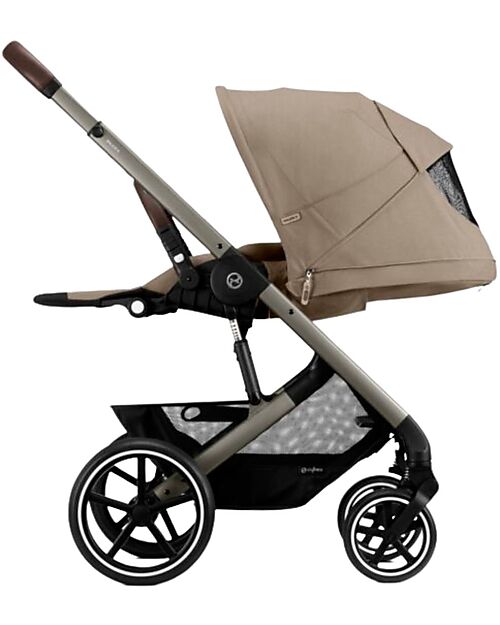 Cybex Trio Balios - Almond Beige - Include Passeggino Navicella e Ovetto Passeggini Trio e Duo