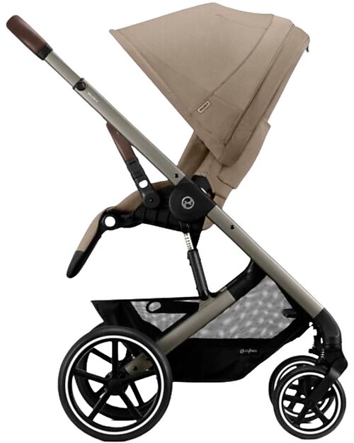Cybex Trio Balios - Almond Beige - Include Passeggino Navicella e Ovetto Passeggini Trio e Duo