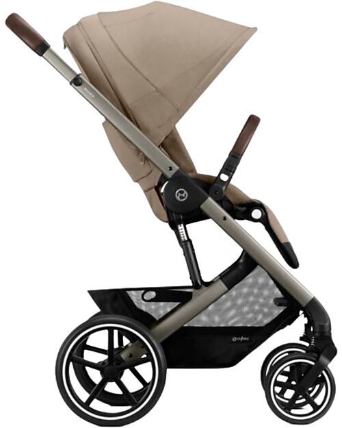 Cybex Trio Balios - Almond Beige - Include Passeggino Navicella e Ovetto Passeggini Trio e Duo