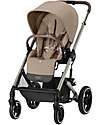Cybex Trio Balios - Almond Beige - Include Passeggino Navicella e Ovetto Passeggini Trio e Duo