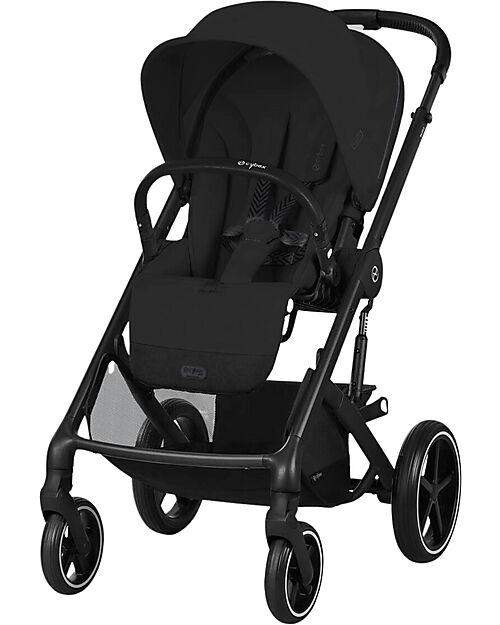 Cybex Trio Balios - Moon Black - Include Passeggino Navicella e Ovetto Passeggini Trio e Duo
