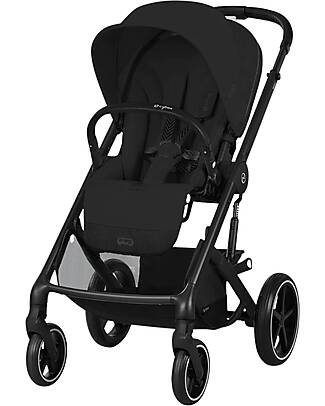 Cybex Trio Balios - Moon Black - Include Passeggino Navicella e Ovetto Passeggini Trio e Duo