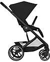 Cybex Trio Balios - Moon Black - Include Passeggino Navicella e Ovetto Passeggini Trio e Duo