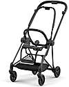 Cybex TRIO Mios3 - Telaio Passeggino Matt Black con Seat Pack, Navicella e Ovetto Sepia Black + Base T Isofix - Nero  Passeggini Trio e Duo