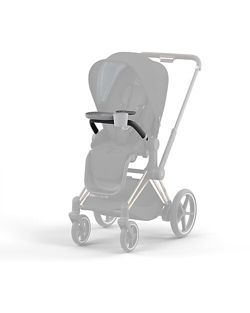 Cybex Vassoio per Passeggino - Nero - Montaggio Rapido e Semplice Accessori Vari