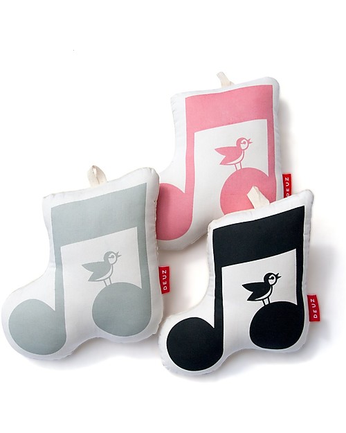 Deuz Carillon in Tessuto Lavabile, Rosa - "La Vie en Rose" - Cotone bio e lana vegetale Carillon