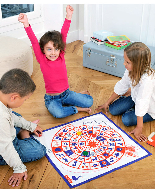 Deuz Il Super Gioco Dell’Oca - Cotone Biologico 100% Giochi da Tavolo