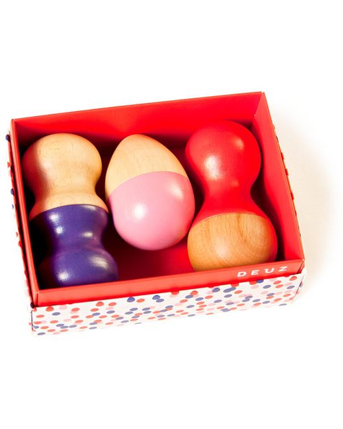 Deuz Mini Maracas - Berries (produzione sostenibile e sicura!) Strumenti Musicali