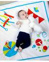 Deuz Tappeto Gioco Imbottito Babymat Verde Acqua - Bio Tappeti Gioco Imbottiti