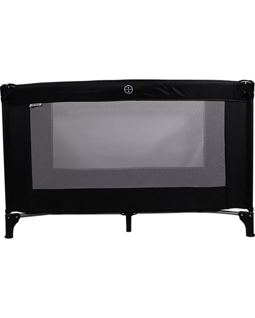 Ding Baby Lettino da Viaggio Basic 0/3 Anni - Nero - Facile da Aprire e Chiudere! Lettini da Viaggio