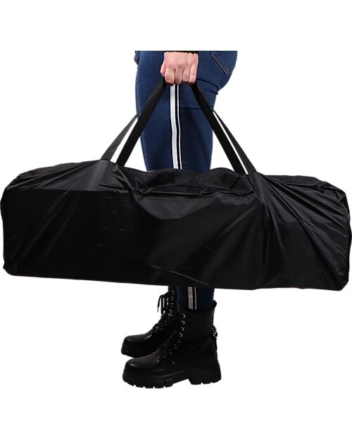 Ding Baby Lettino da Viaggio Basic 0/3 Anni - Nero - Facile da Aprire e Chiudere! Lettini da Viaggio