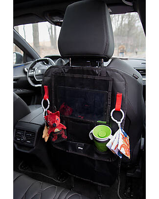 Ding Baby Organizzatore per Auto - Nero - con Porta Tablet Accessori Seggiolini Auto