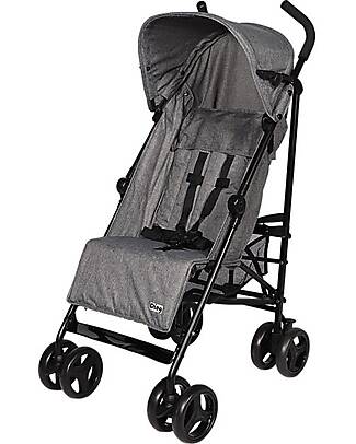 Ding Baby OUTLET - Passeggino Leggero Gogo dai 6 Mesi - Grigio - Facilmente Ripiegabile Passeggini Leggeri