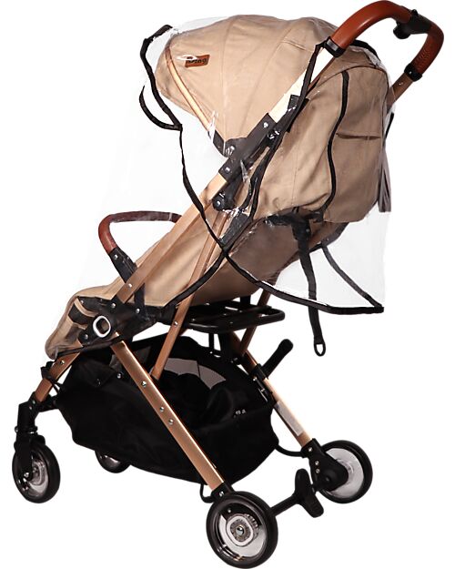 Ding Baby Parapioggia per Passeggino - Trasparente Parapioggia