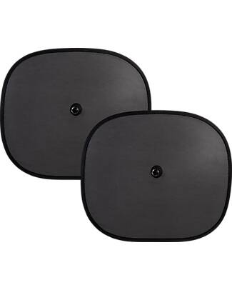 Ding Baby Parasole per Finestrini - Nero - con Ventose Accessori Seggiolini Auto