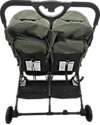 Ding Baby Passeggino Fratellare - Duo Buggy - Mellizo - Forest Green
 Passeggini Gemellari