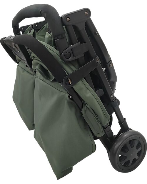 Ding Baby Passeggino Fratellare - Duo Buggy - Mellizo - Forest Green
 Passeggini Gemellari