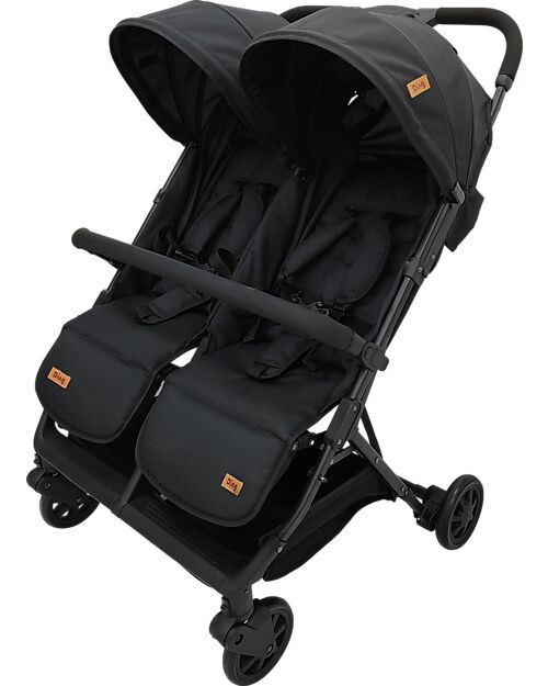 Ding Baby Passeggino Fratellare - Duo Buggy - Mellizo - Nero
 Passeggini Gemellari