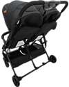 Ding Baby Passeggino Fratellare - Duo Buggy - Mellizo - Nero
 Passeggini Gemellari