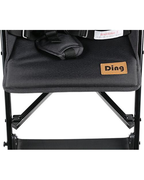 Ding Baby Passeggino Leggero Nora - Nero - Compatto Passeggini Leggeri