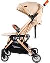 Ding Baby Passeggino Vivo - Beige/Rosé - Schienale Regolabile - Fino a 22kg Passeggini Leggeri