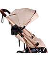 Ding Baby Passeggino Vivo - Beige/Rosé - Schienale Regolabile - Fino a 22kg Passeggini Leggeri