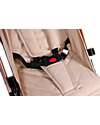 Ding Baby Passeggino Vivo - Beige/Rosé - Schienale Regolabile - Fino a 22kg Passeggini Leggeri