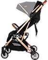 Ding Baby Passeggino Vivo - Nero/Rosé - Schienale Regolabile - Fino a 22kg Passeggini Leggeri