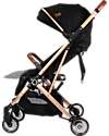 Ding Baby Passeggino Vivo - Nero/Rosé - Schienale Regolabile - Fino a 22kg Passeggini Leggeri