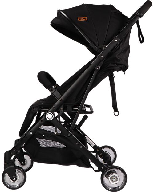 Ding Baby Passeggino Vivo - Nero - Schienale Regolabile - Fino a 22kg Passeggini Leggeri