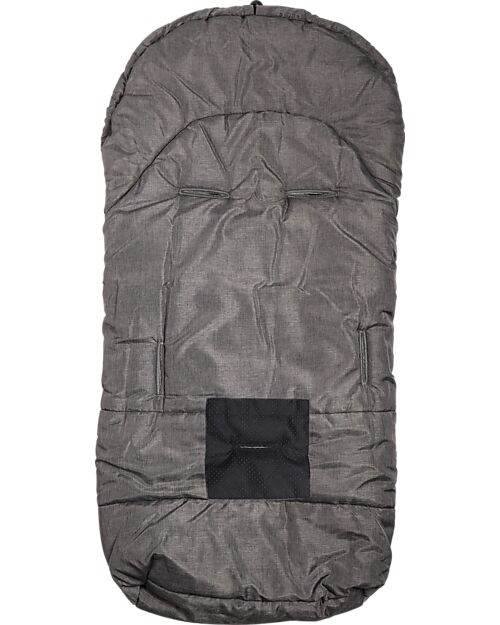 Ding Baby Sacco Universale per Passeggino Deluxe - Grigio - Impermeabile Sacchi Passeggino