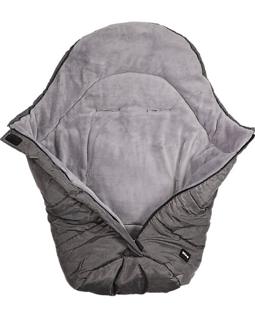 Ding Baby Sacco Universale per Passeggino Deluxe - Grigio - Impermeabile Sacchi Passeggino