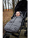 Ding Baby Sacco Universale per Passeggino Deluxe - Grigio - Impermeabile Sacchi Passeggino