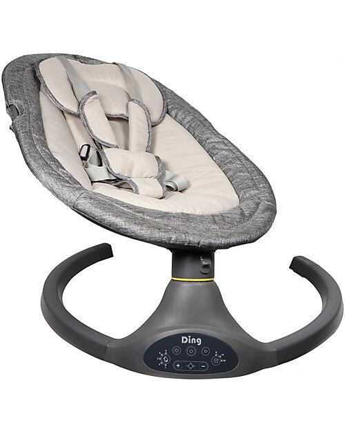 Ding Baby Sdraietta Sonora Neonato - Grigio - 5 Velocità Sdraiette_