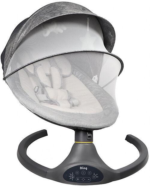 Ding Baby Sdraietta Sonora Neonato - Grigio - 5 Velocità Sdraiette_